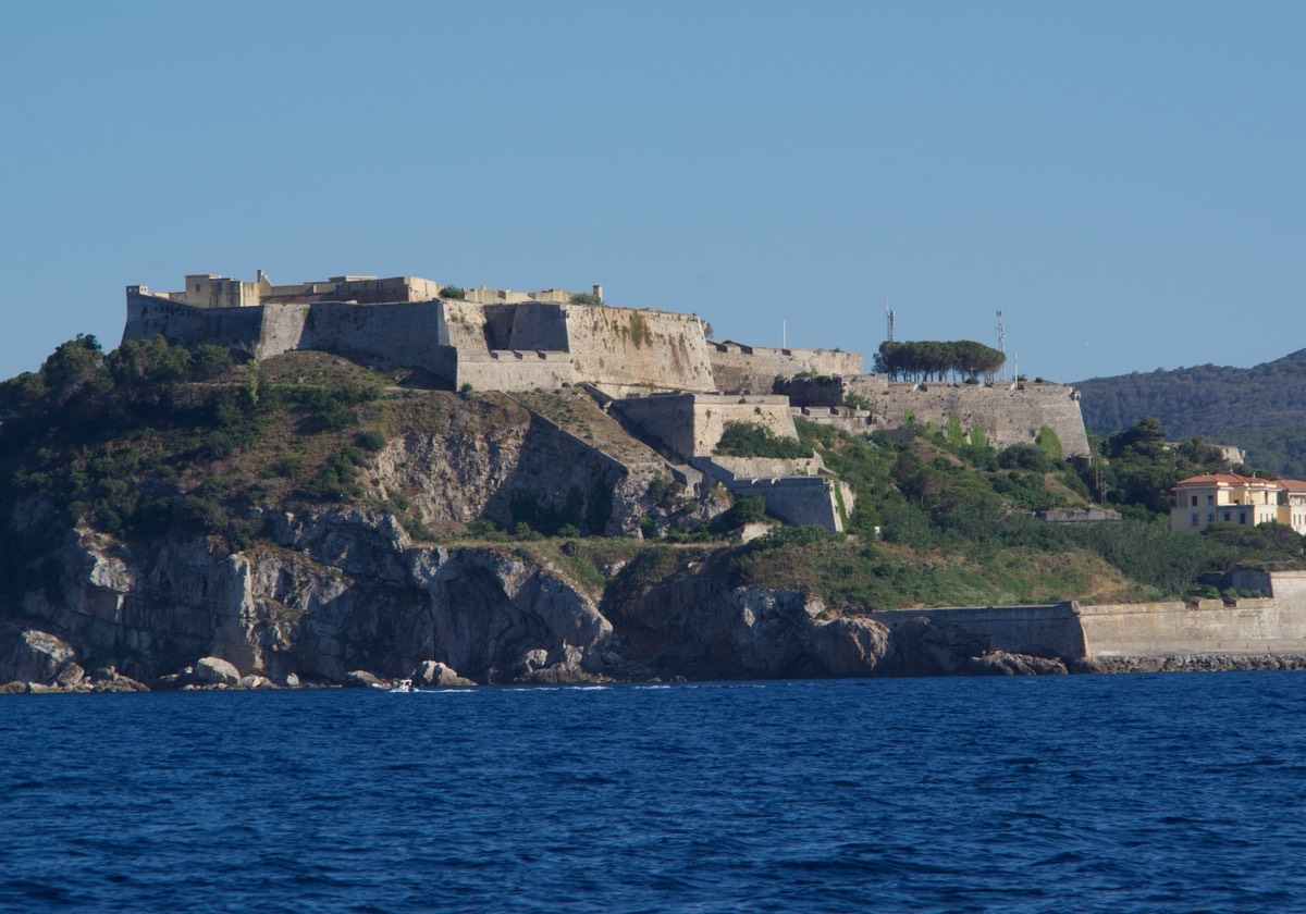 170618 First sight of Portoferraio Isle of Elba