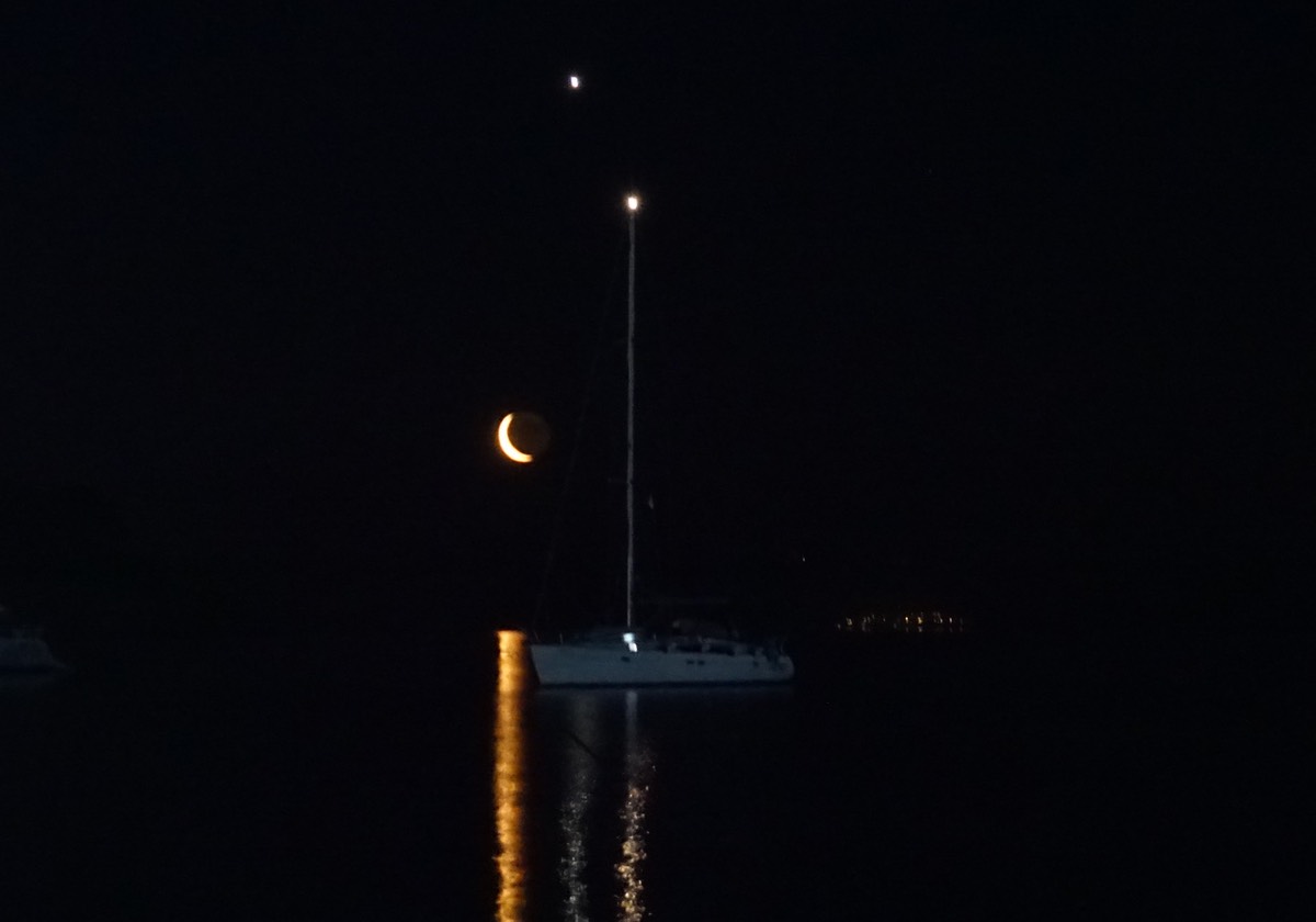 170620 Porto Azzurro Isle Elba Town Rising Moon