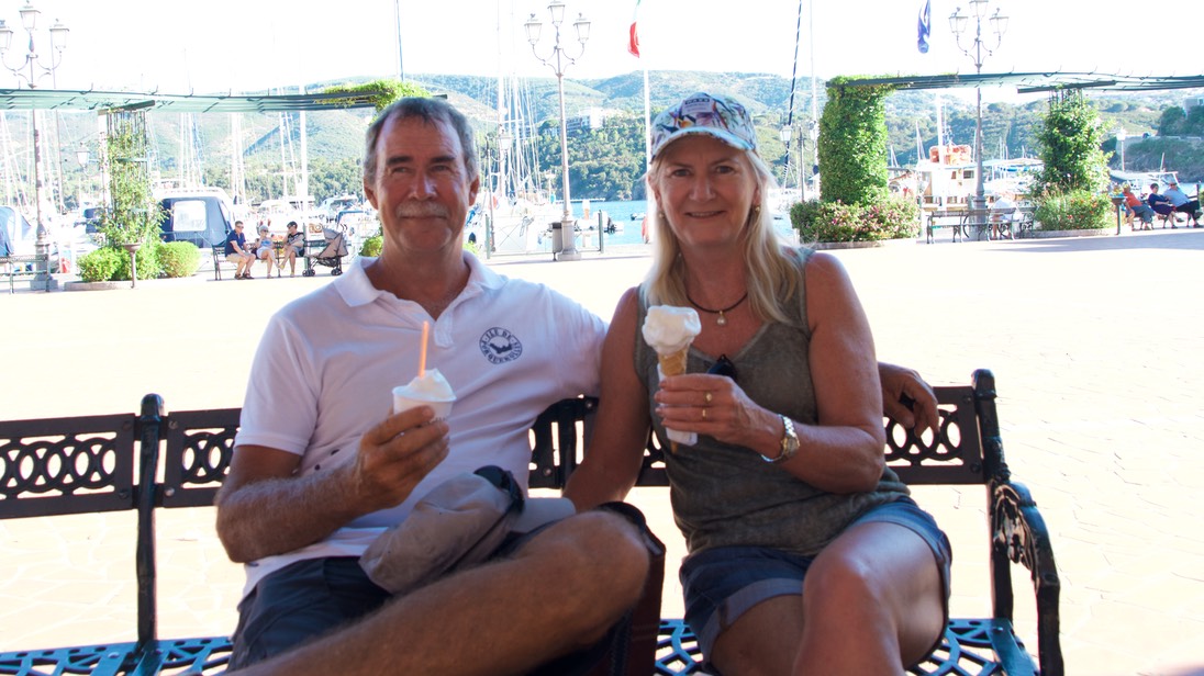 170620 4 Porto Azzurro Isle Elba Our first Italian Gelato
