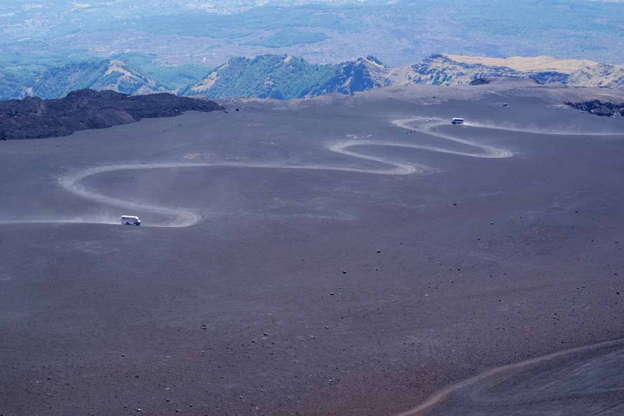 170728 10 Tour Mt Etna Looking like a luna landscape