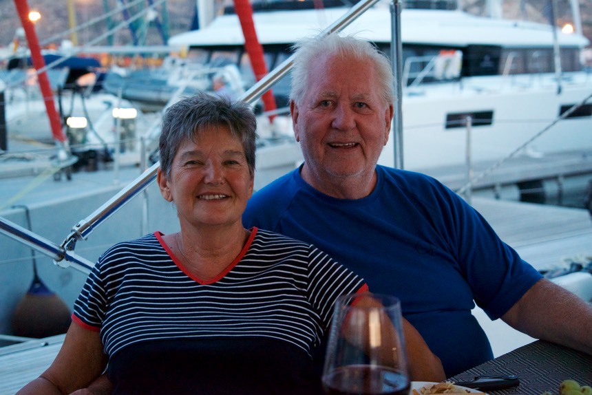 180601 10 Drinks with neighbours Maggie and Alan