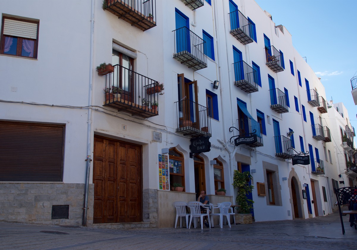 180612 Peniscola Castle Streets within the walls