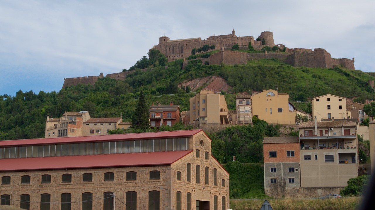 180615 19 Day 1 Road trip to Cardona first view of our Parador
