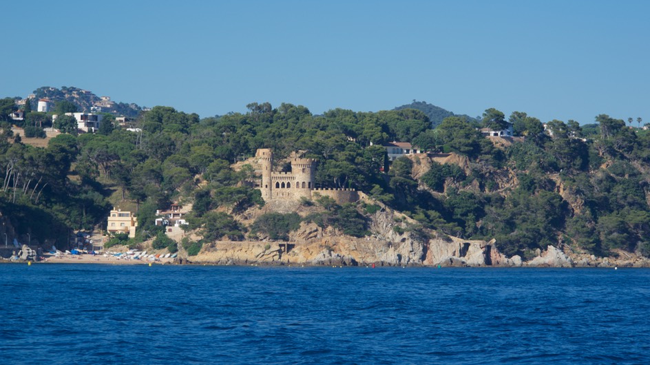 180619 4 Sailing Port Forum Barcelona to Cala La  Losa Castle