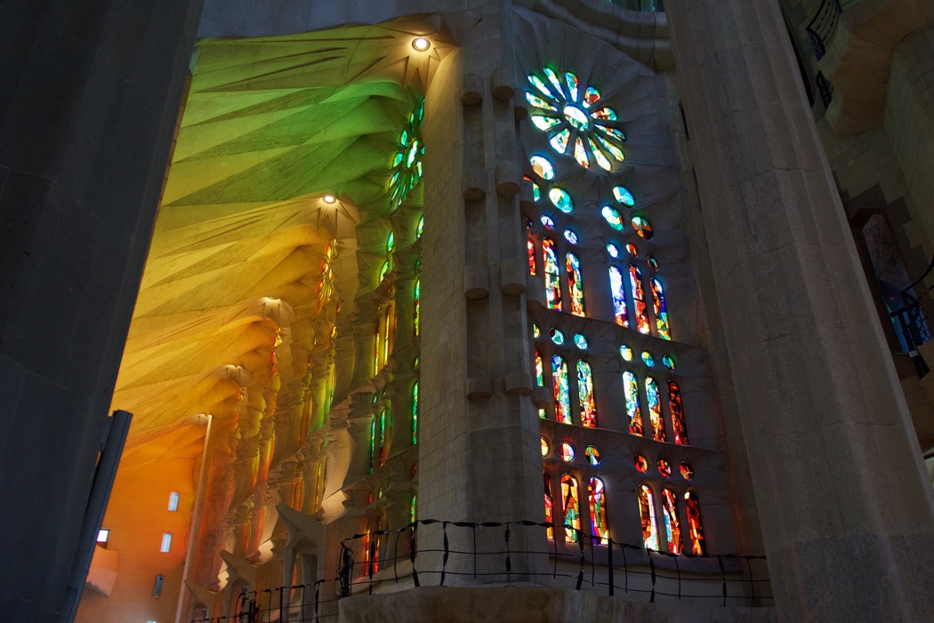180711 14 Sagrada Familia Stained windows