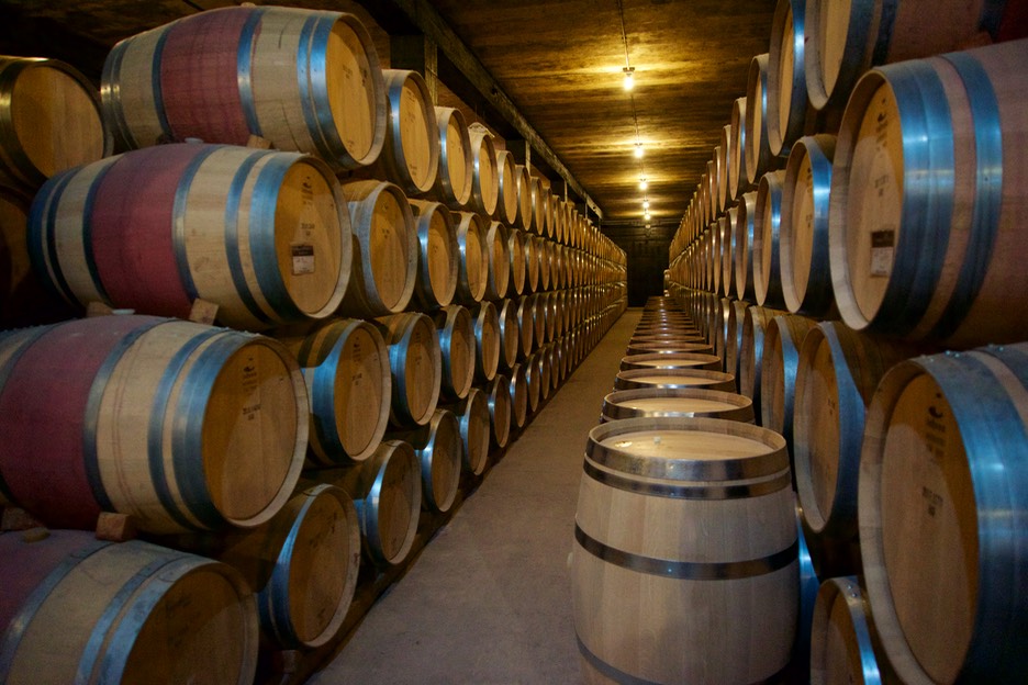 180714 18 Museu del Castell de Peralada Wine Barrels