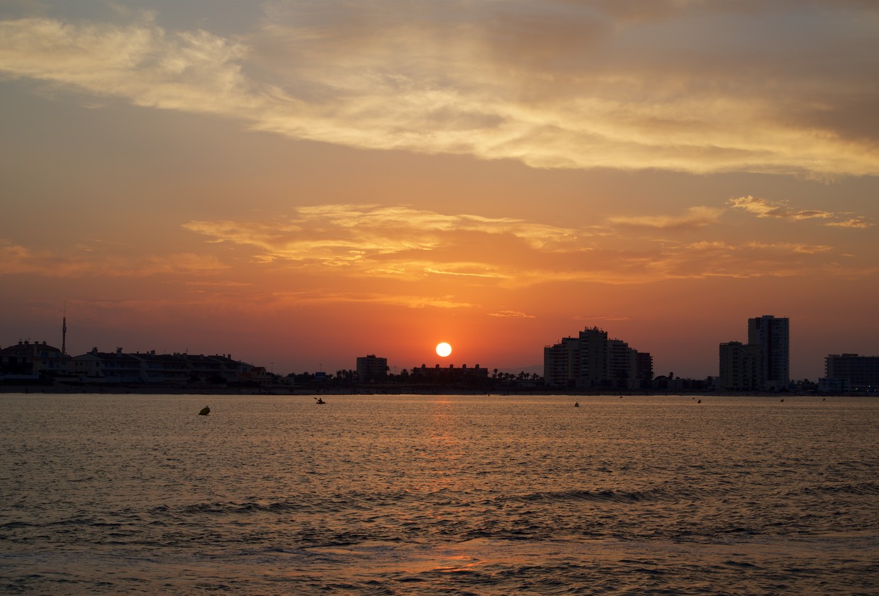 180806 Sunset over Cala De Palos