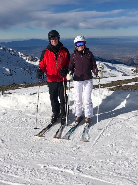 190104 3 The view from the top Olympia Run Lee and Andrew