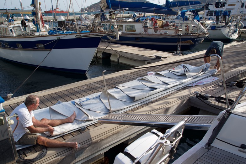 190627 10 Time to sort out the mainsail