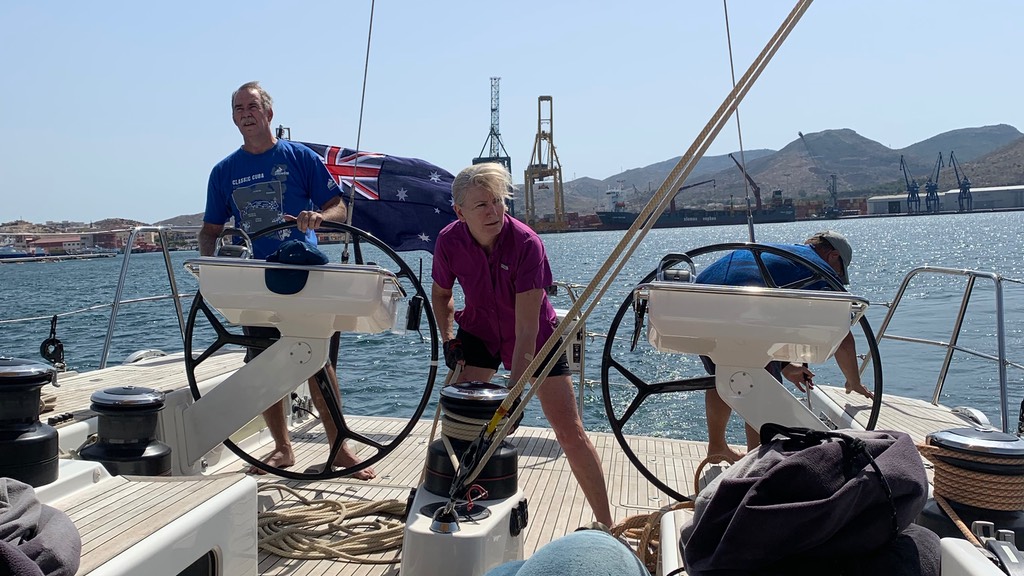 190628 2 Setting sail out of Cartagena