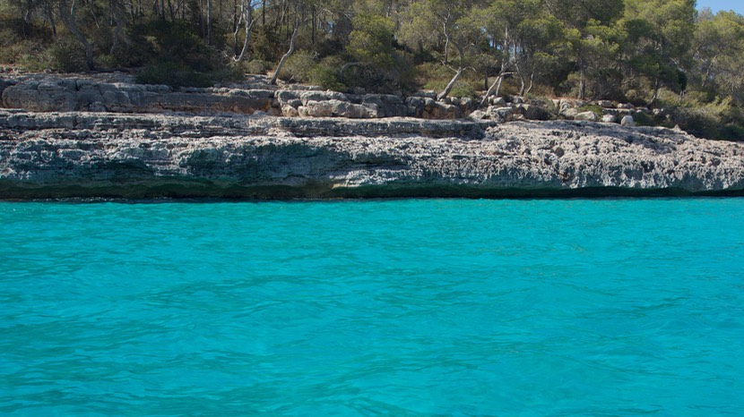 190712 4 One of the many bays within Cala Mondrago Stunning water