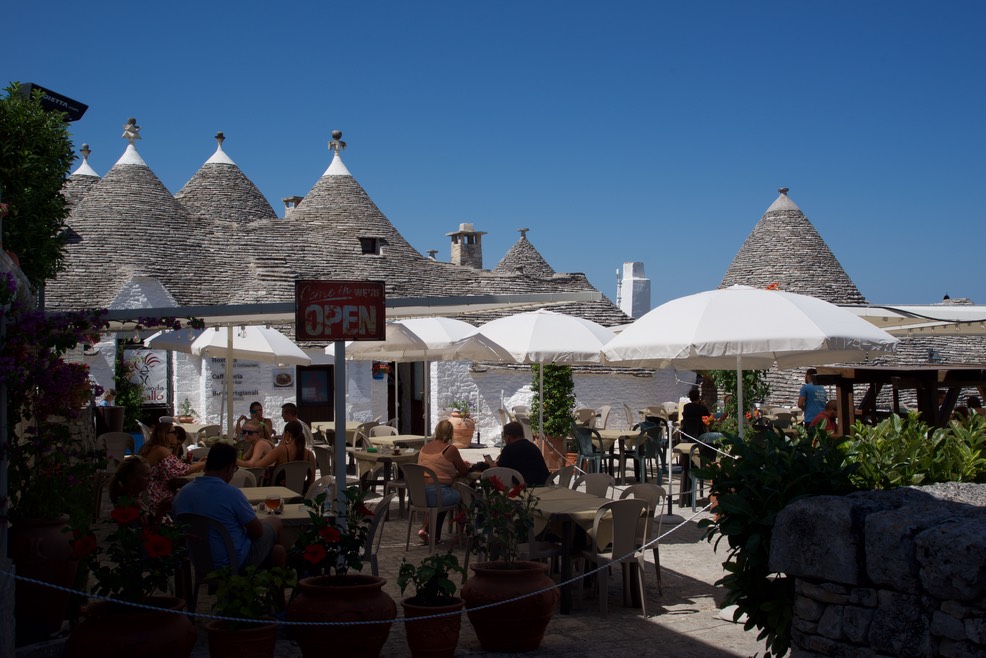 190810 8 Alberobello the Trulli Capital Our lunch time restaurant