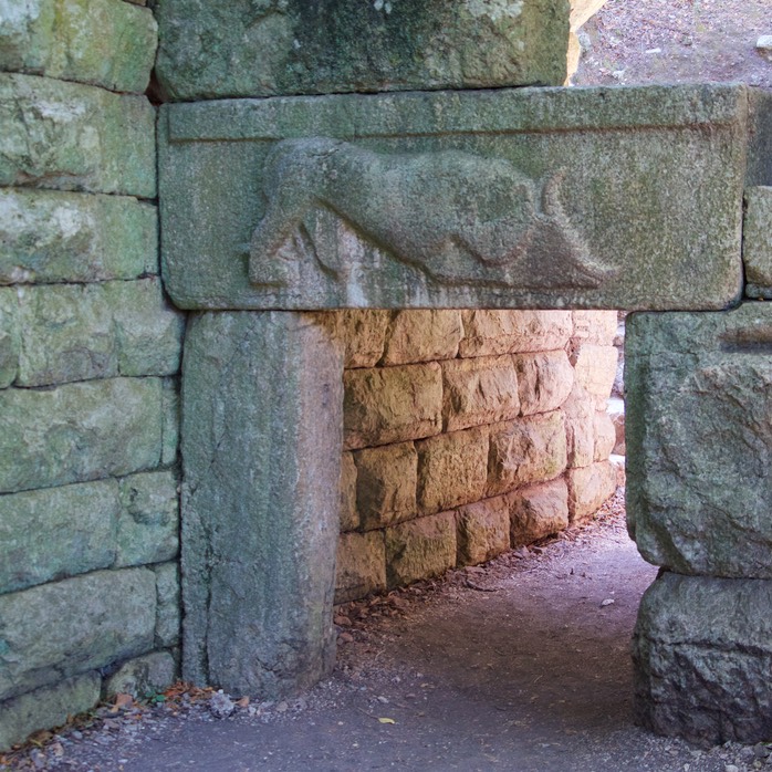 190821 18 Butrint National Park The Lions gate constructed in Medieval Period