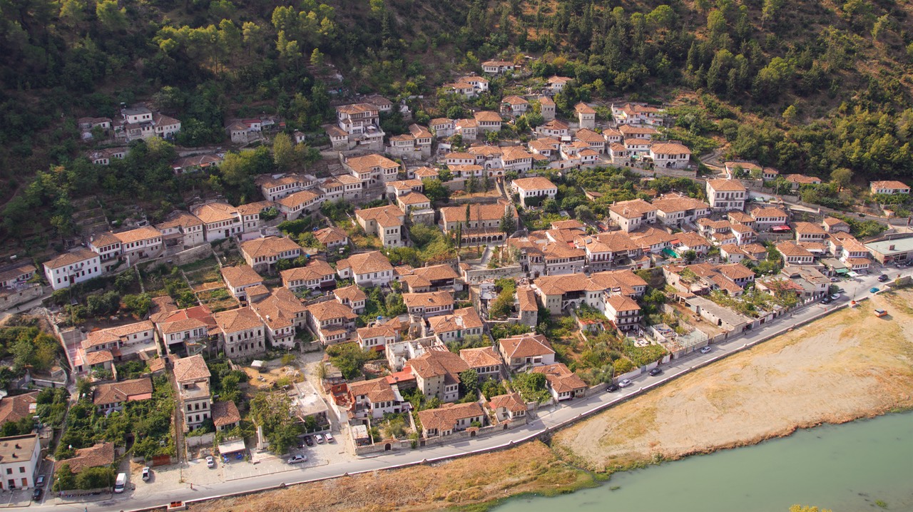 190901 1 Day trip to Berat Albania View of the Ottoman suburb Gorica