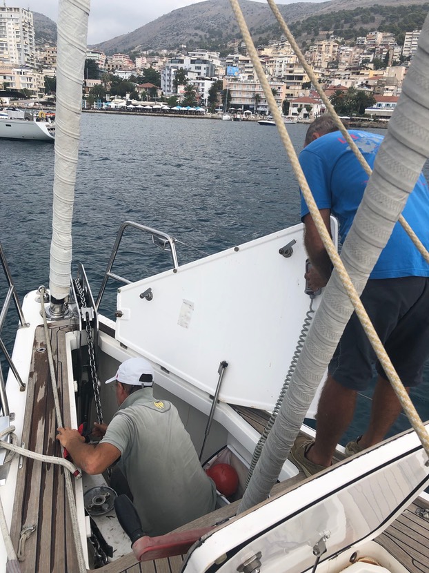 190909 4 We have a definite problem with the anchor windlass
