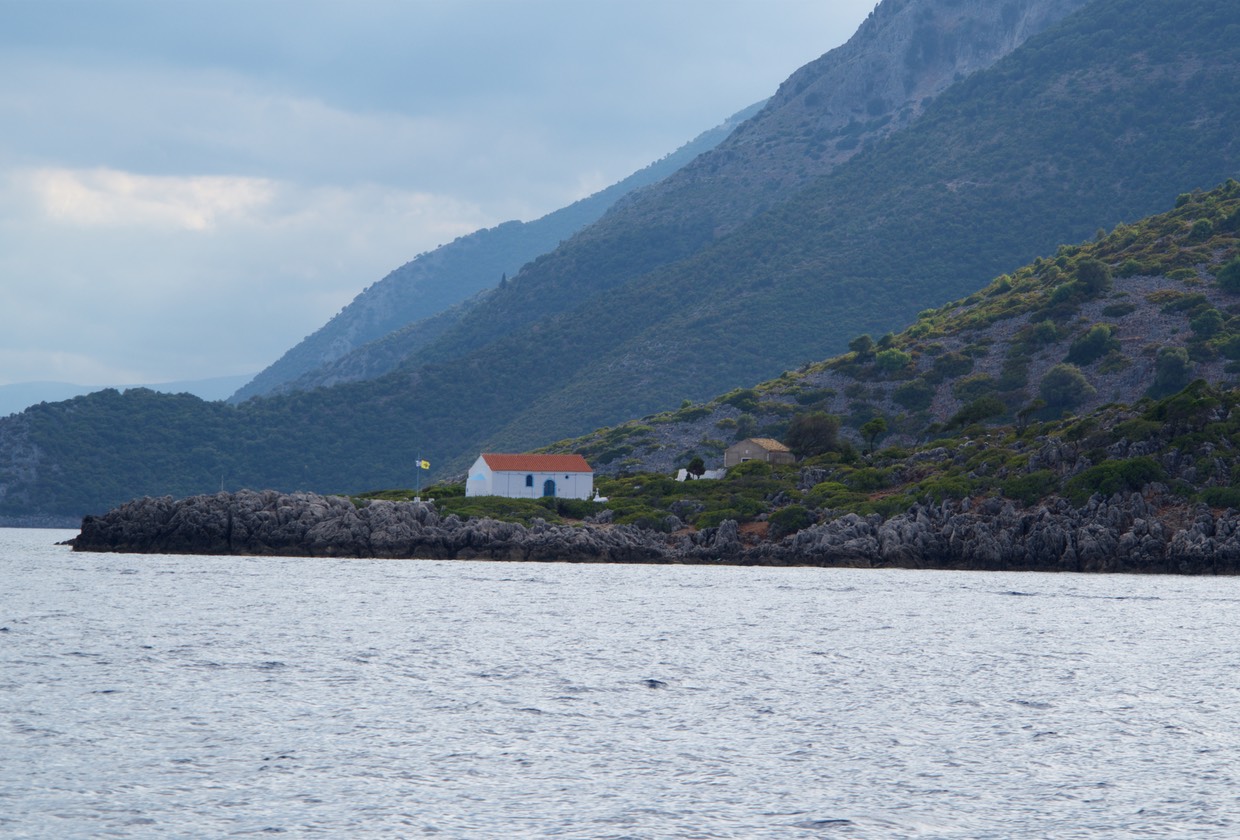 190923 Arriving from Meganisi to Ormus Aetou Ithaki