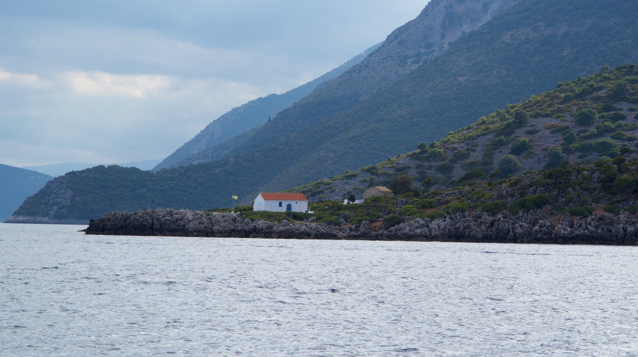 190923 1 Meganisi to Ormus Aetou Ithaki Church