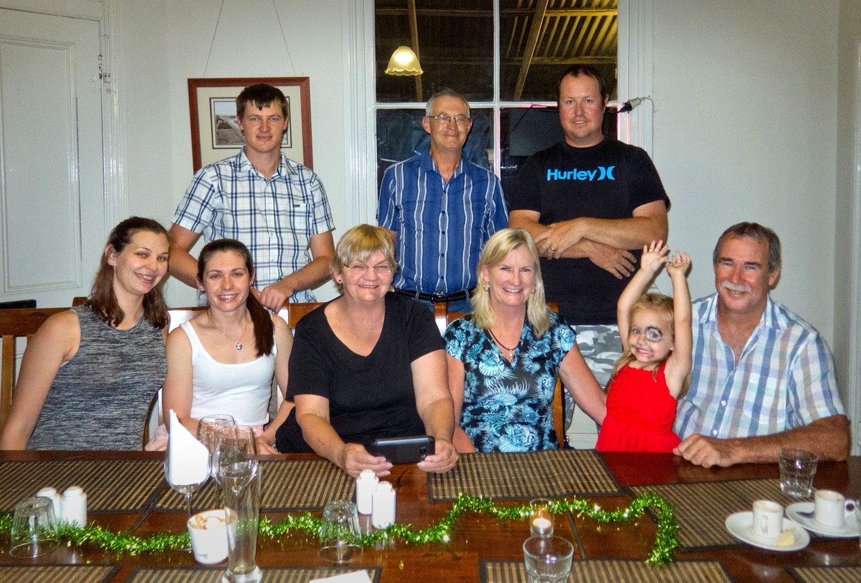 Catching up with family in Tamworth